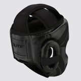 Elite Sports Star Series Sparring Black/Black Muay Thai Headgear