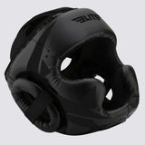 Elite Sports Star Series Sparring Black/Black Muay Thai Headgear